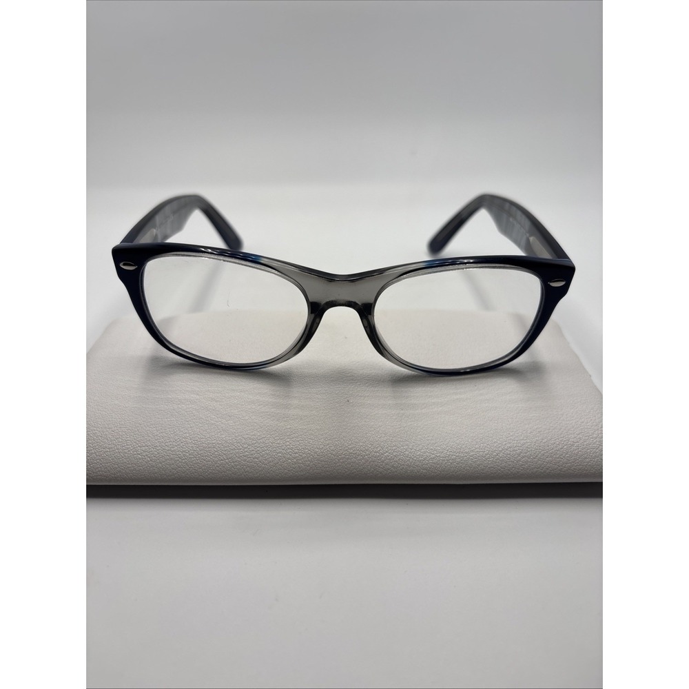 Ray-Ban RB 5184 5516 Blue Clear New Wayfarer Eyeglasses Frame 52-18-145mm #D26